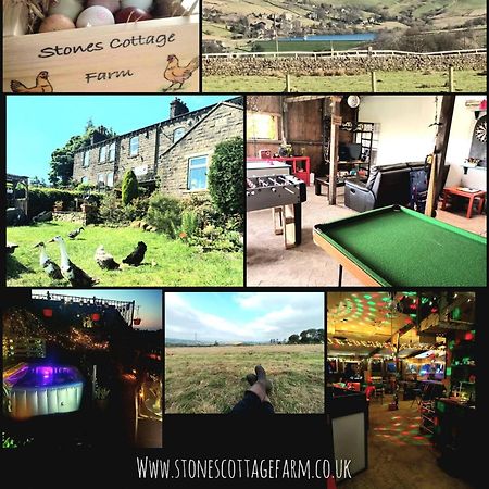 Stones Cottage Farm, Nr Haworth, Family Friendly, Work Friendly, Gaming Barn, Crafting, Free Wifi, Free Parking, Ev Point Oxenhope Екстер'єр фото